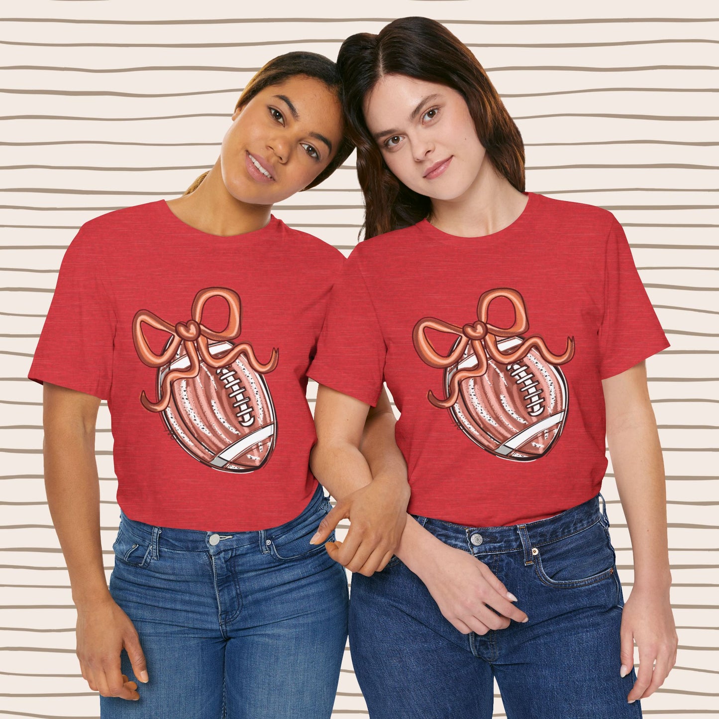 Football Brushstroke Chic
