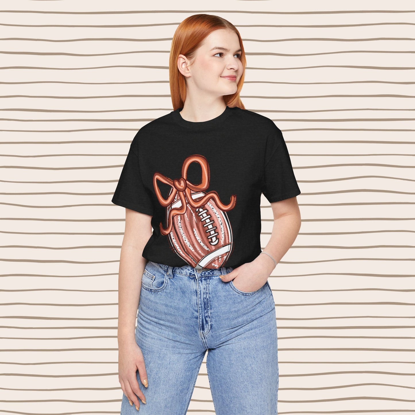 Football Brushstroke Chic