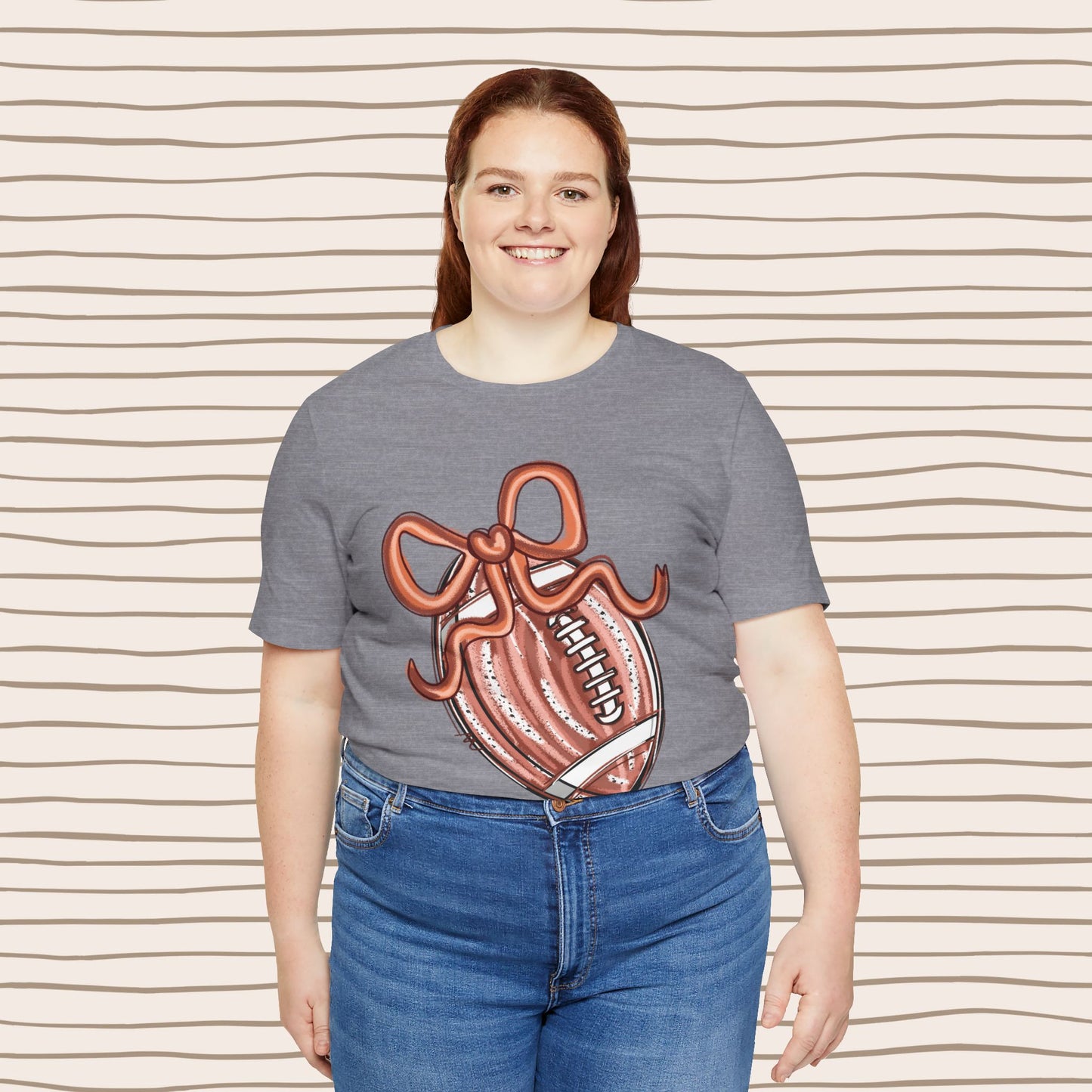 Football Brushstroke Chic
