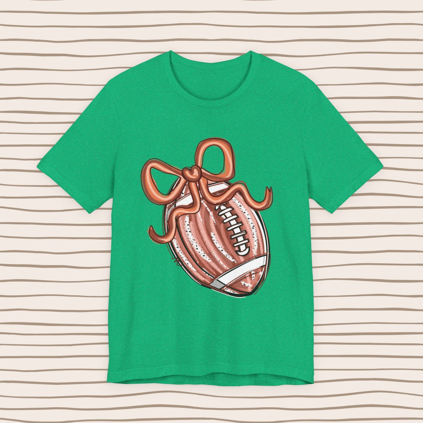 Football Brushstroke Chic