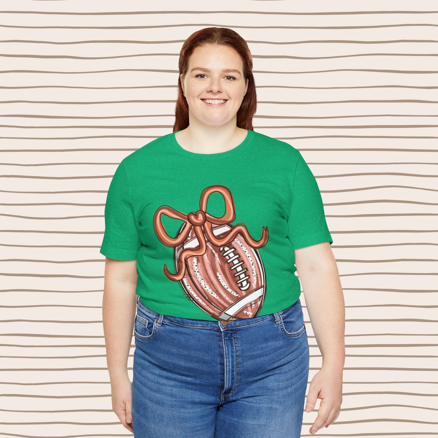 Football Brushstroke Chic
