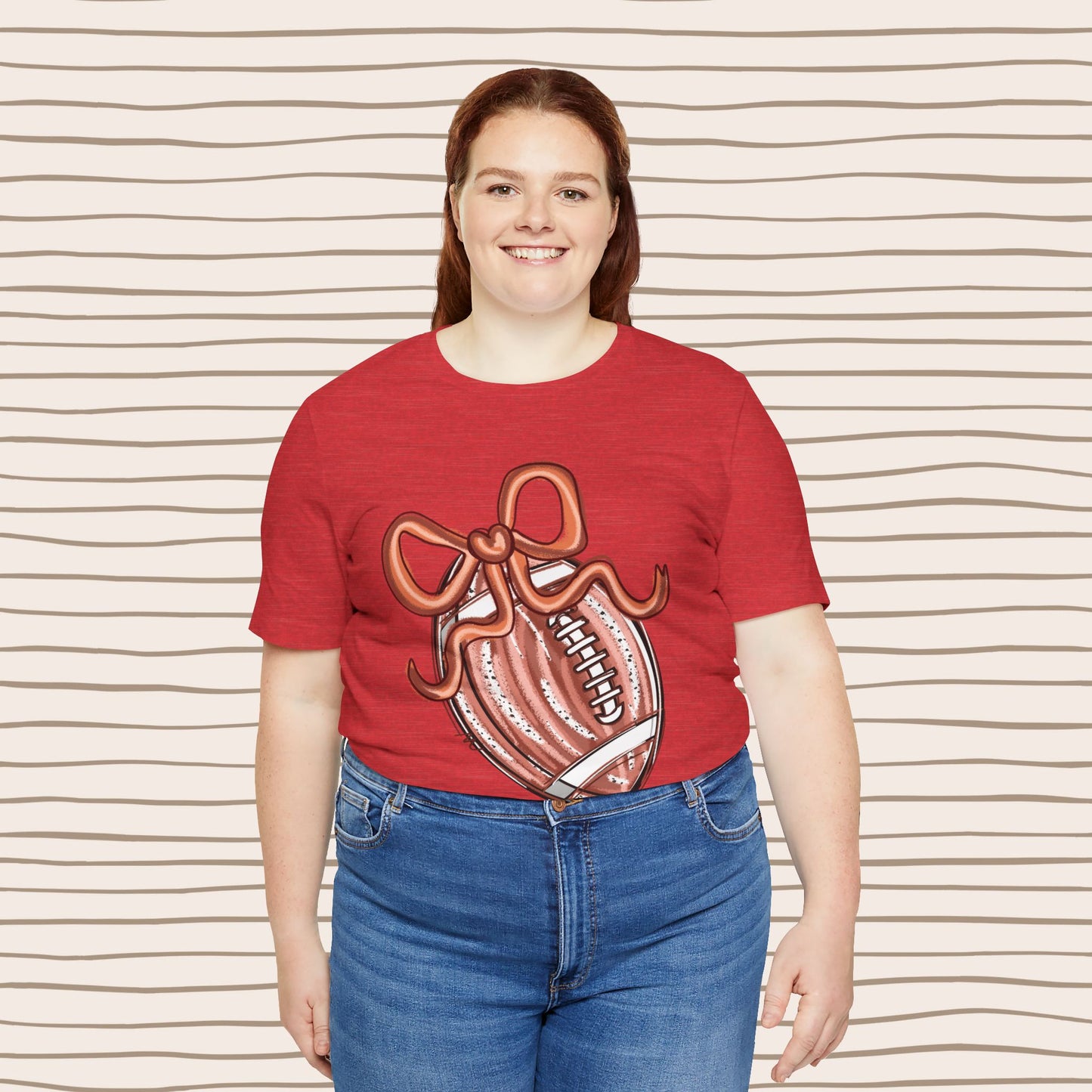 Football Brushstroke Chic