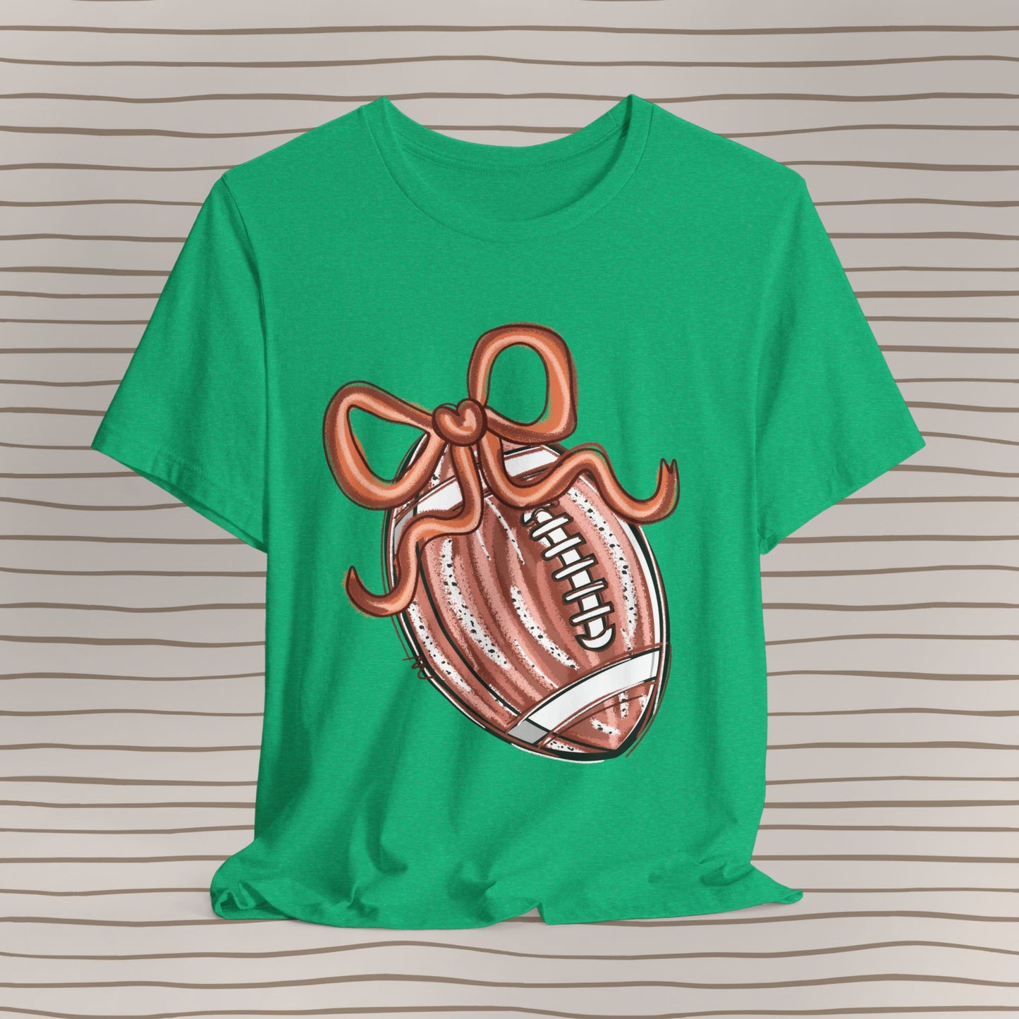 Football Brushstroke Chic