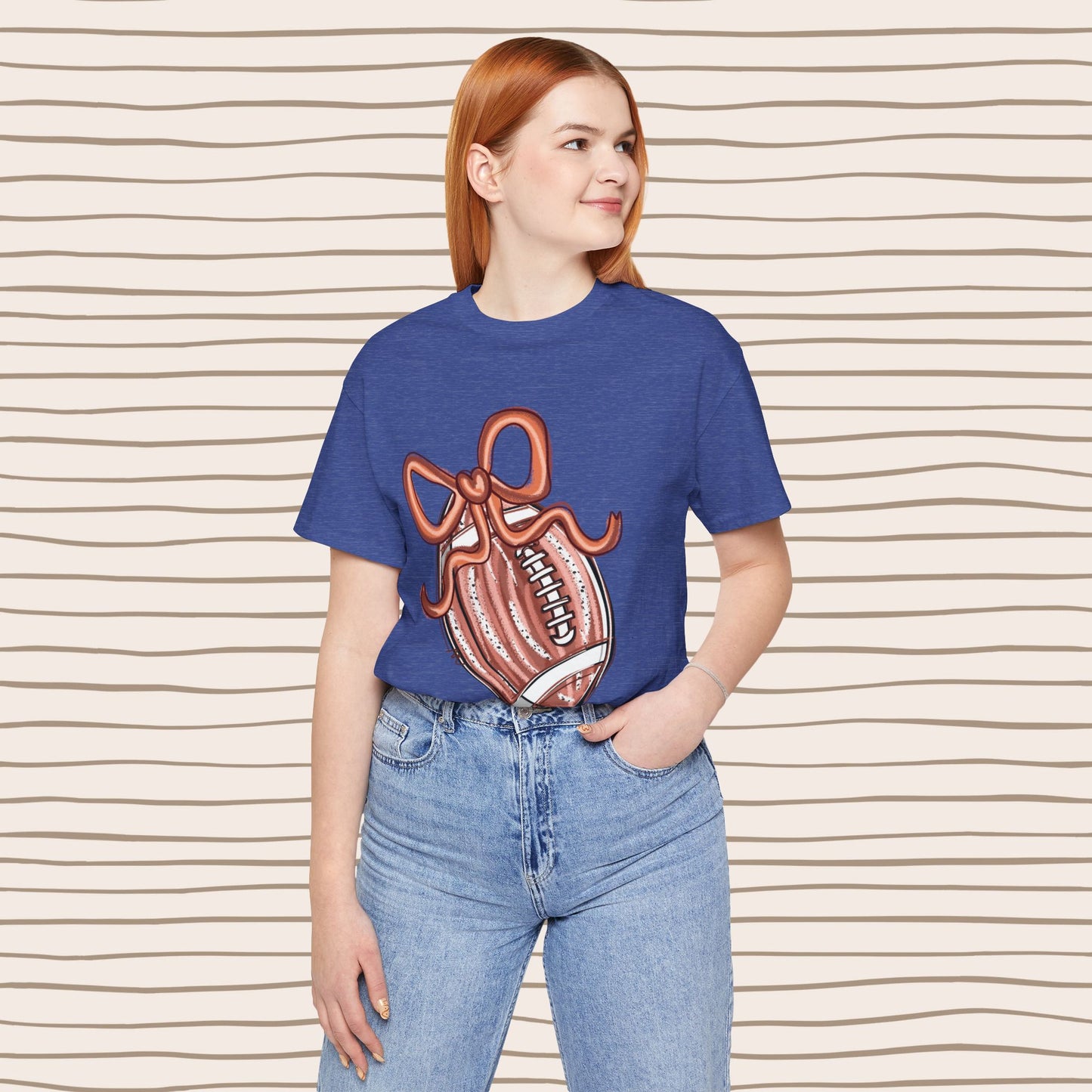 Football Brushstroke Chic