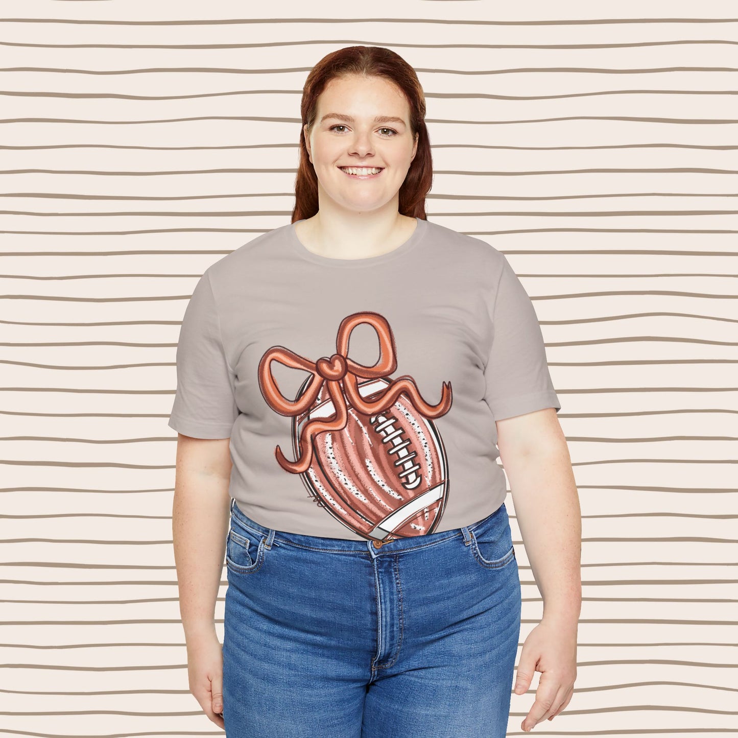 Football Brushstroke Chic