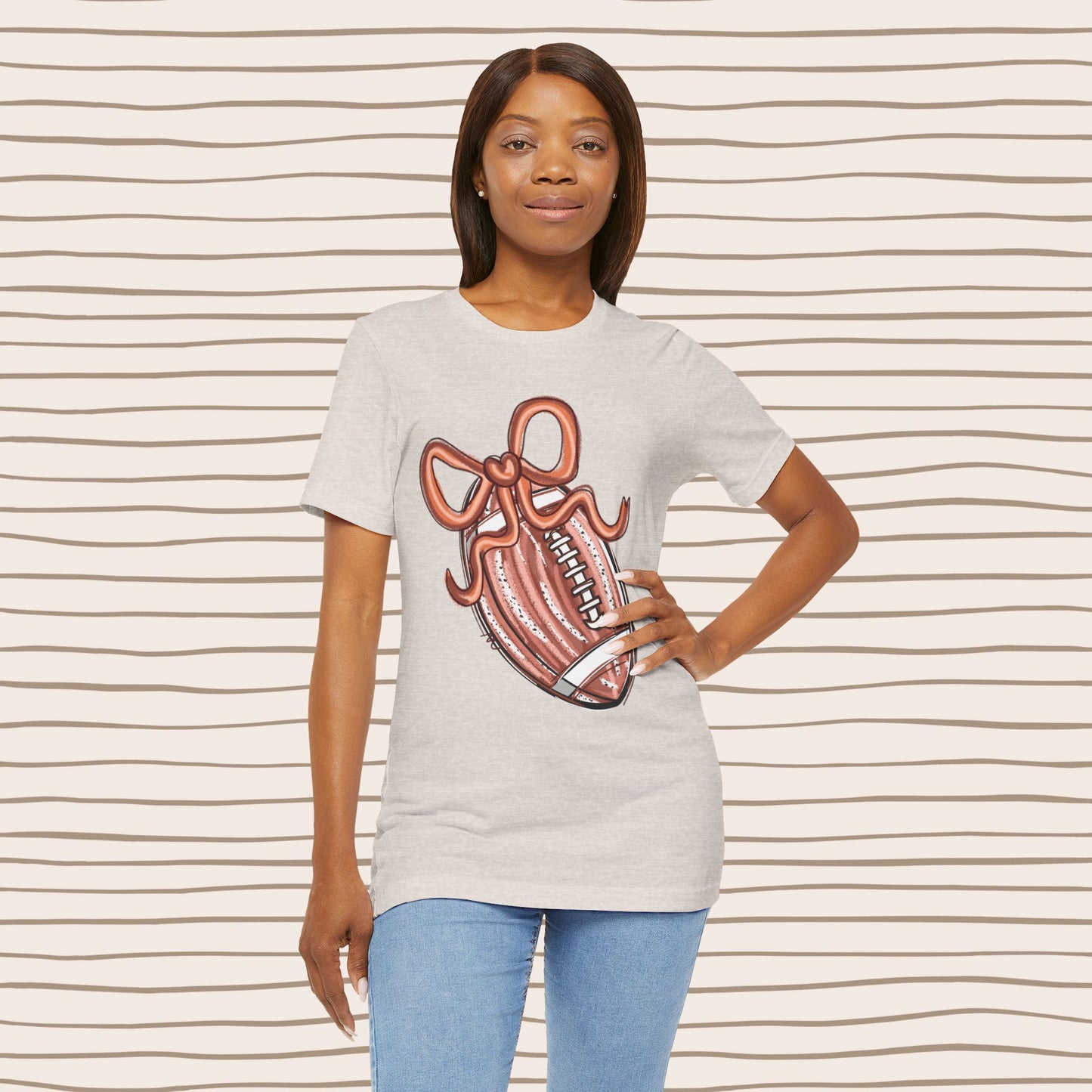 Football Brushstroke Chic