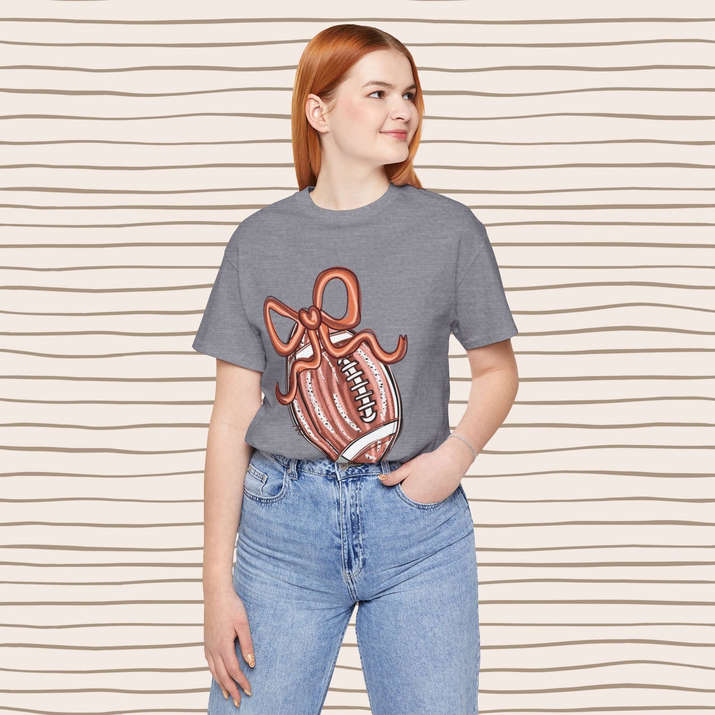 Football Brushstroke Chic
