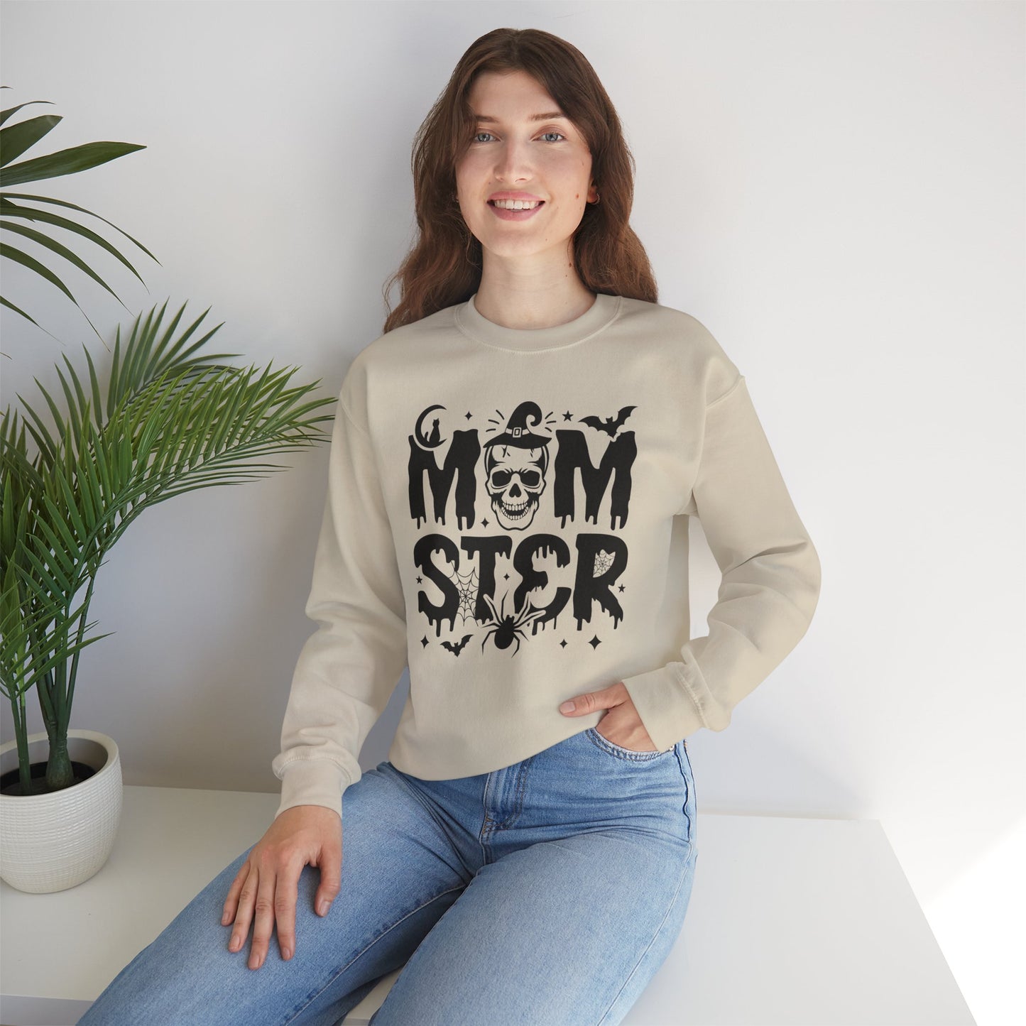 Momster Sweatshirt β Cozy, Cute & Spooky Mama Vibes