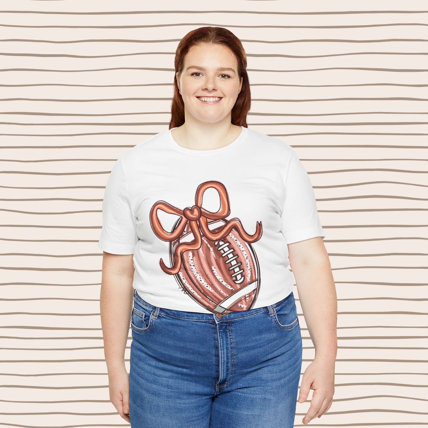Football Brushstroke Chic