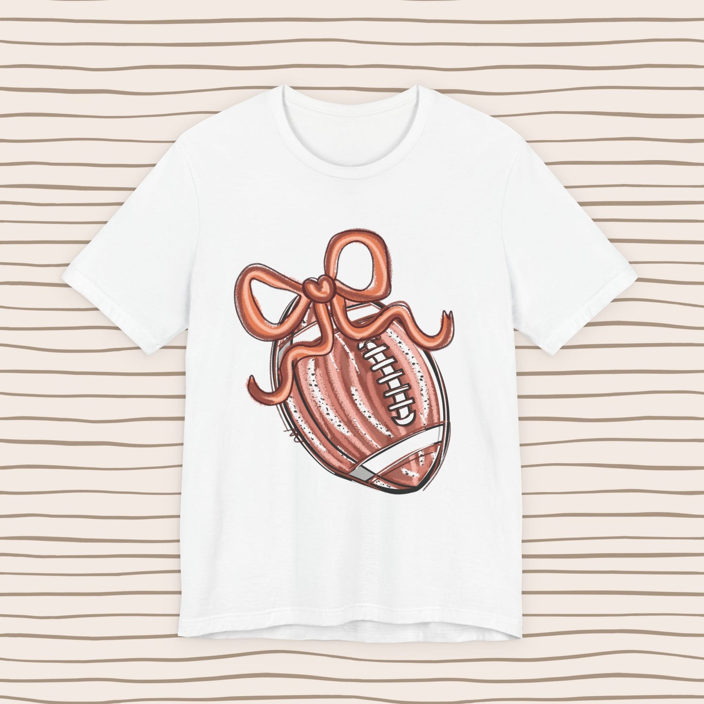 Football Brushstroke Chic