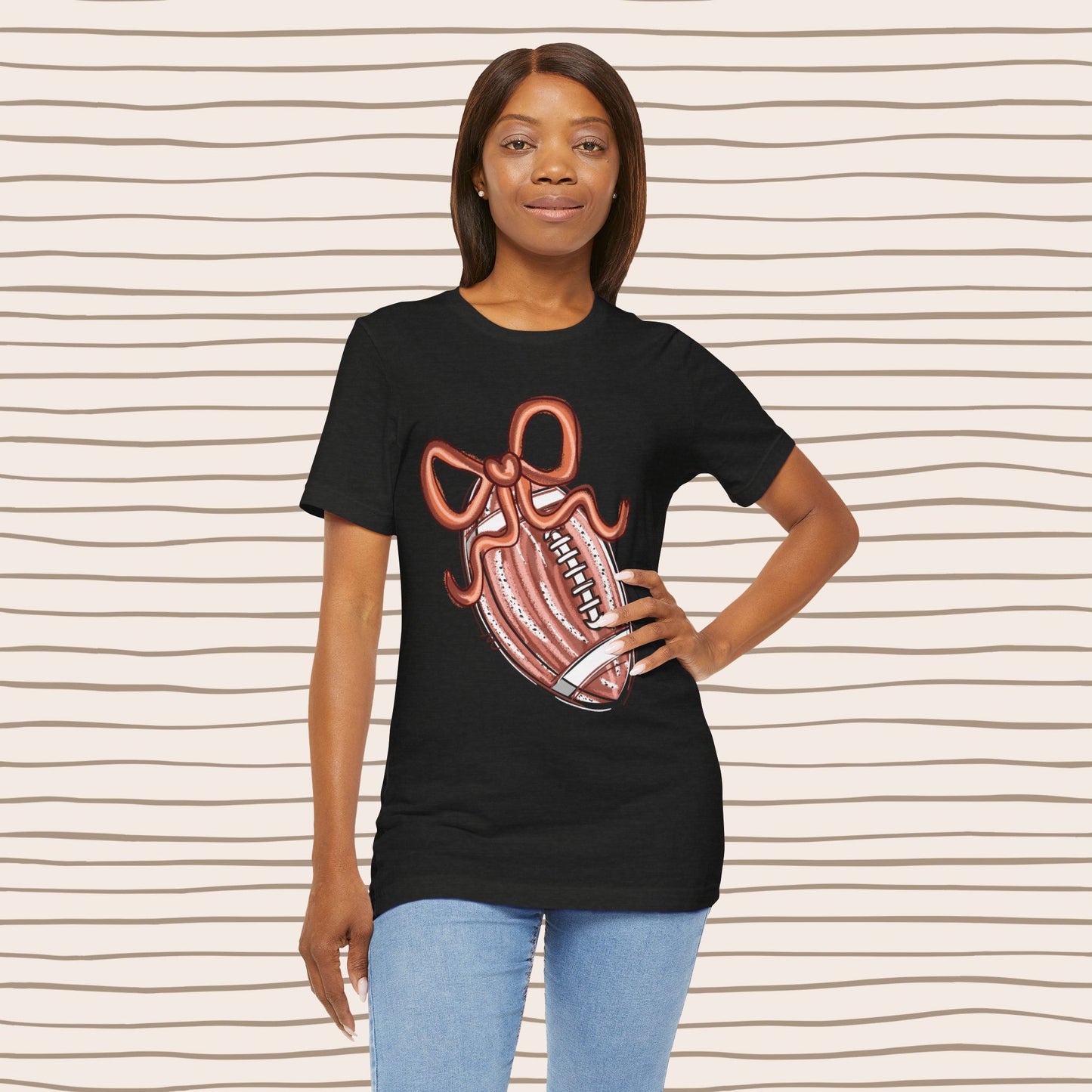 Football Brushstroke Chic