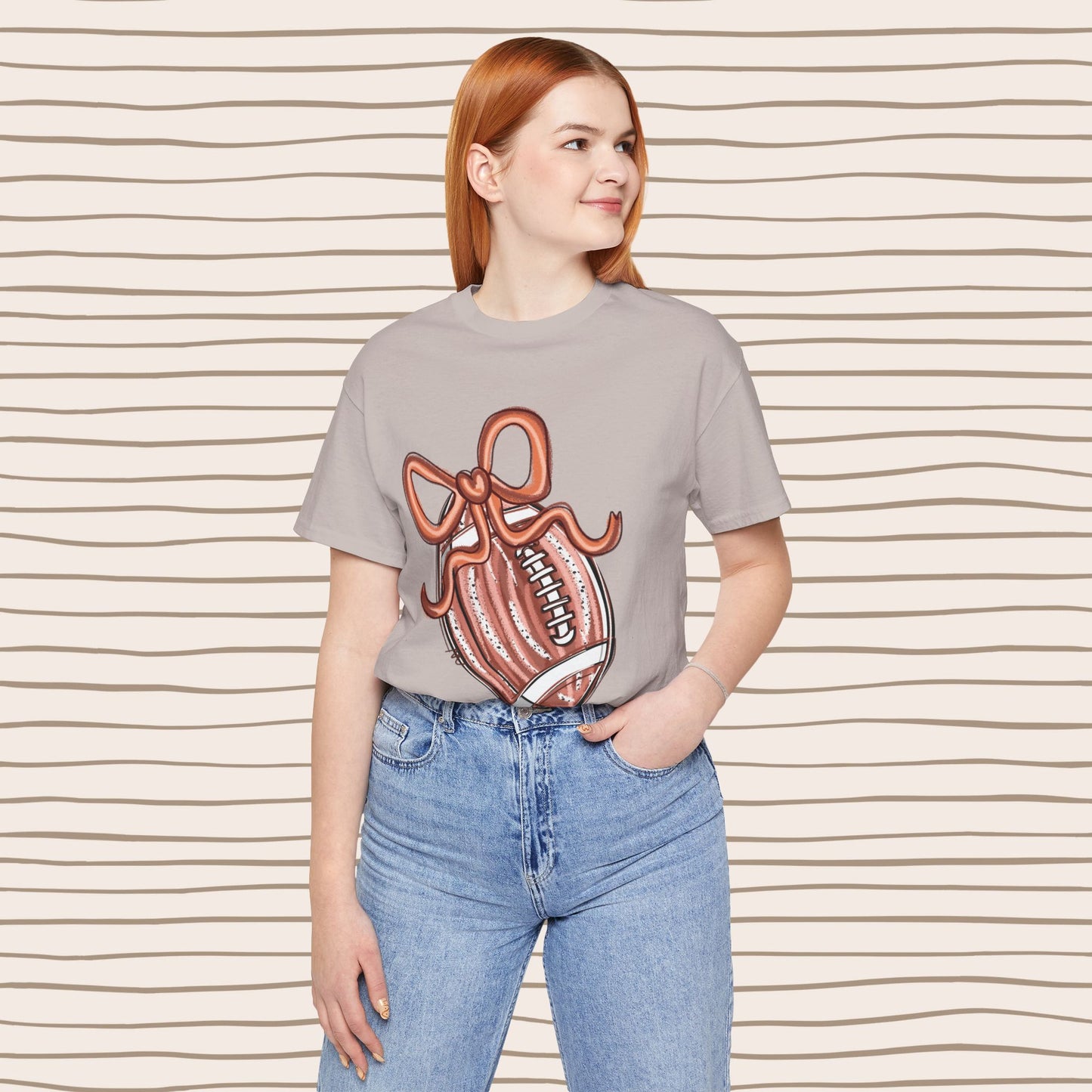 Football Brushstroke Chic