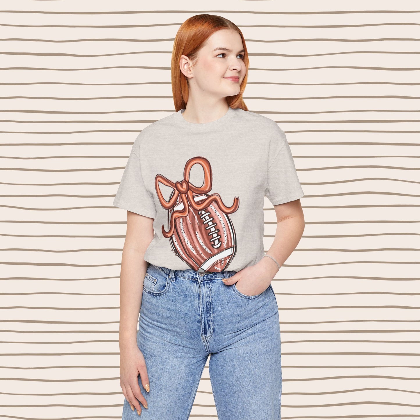 Football Brushstroke Chic