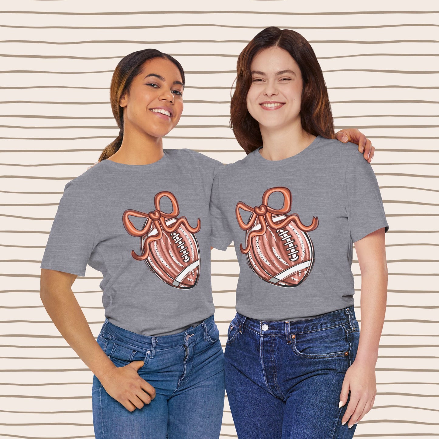 Football Brushstroke Chic
