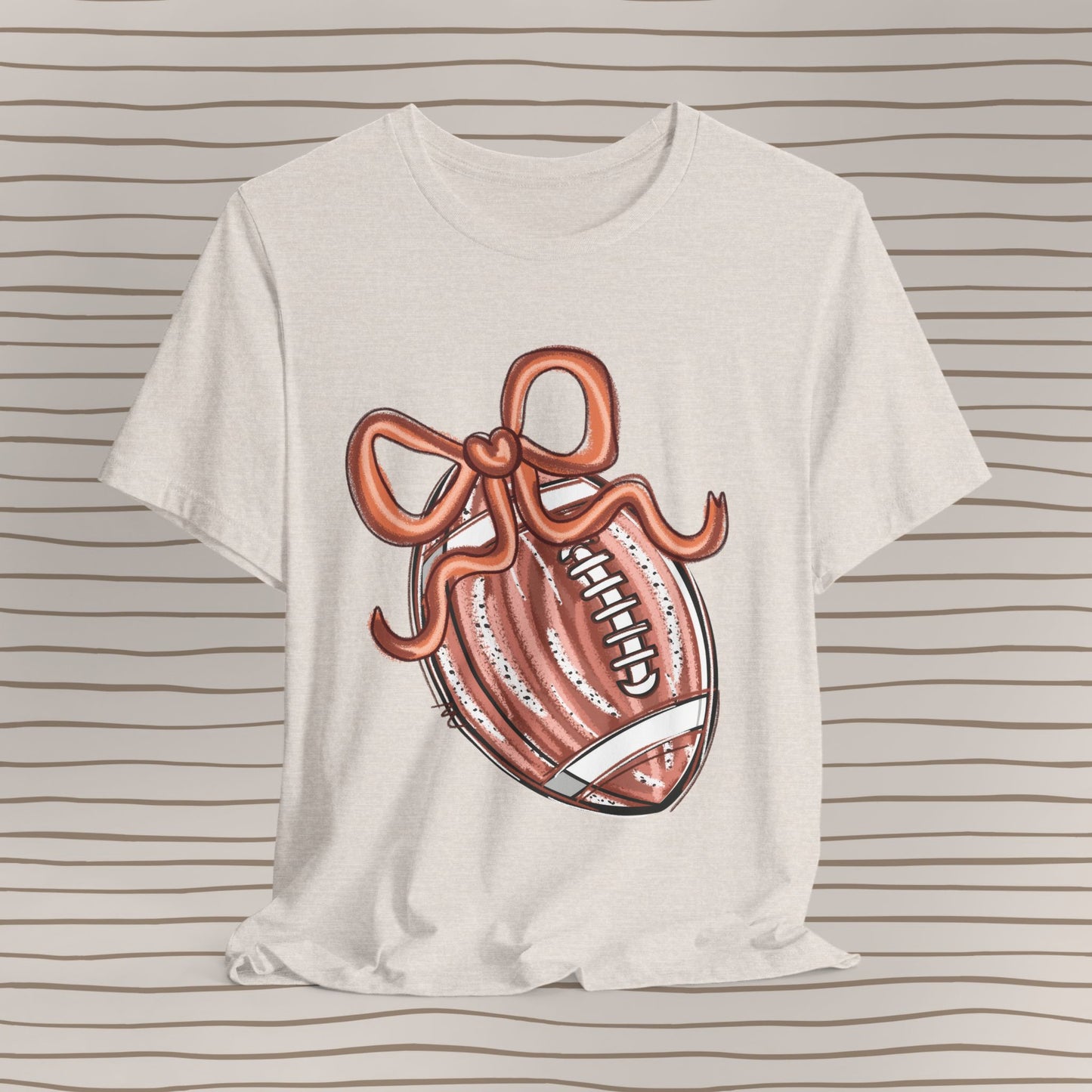 Football Brushstroke Chic
