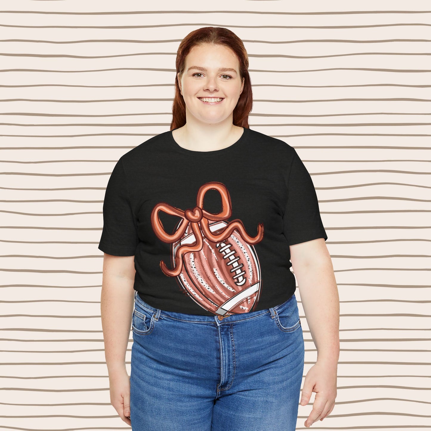 Football Brushstroke Chic