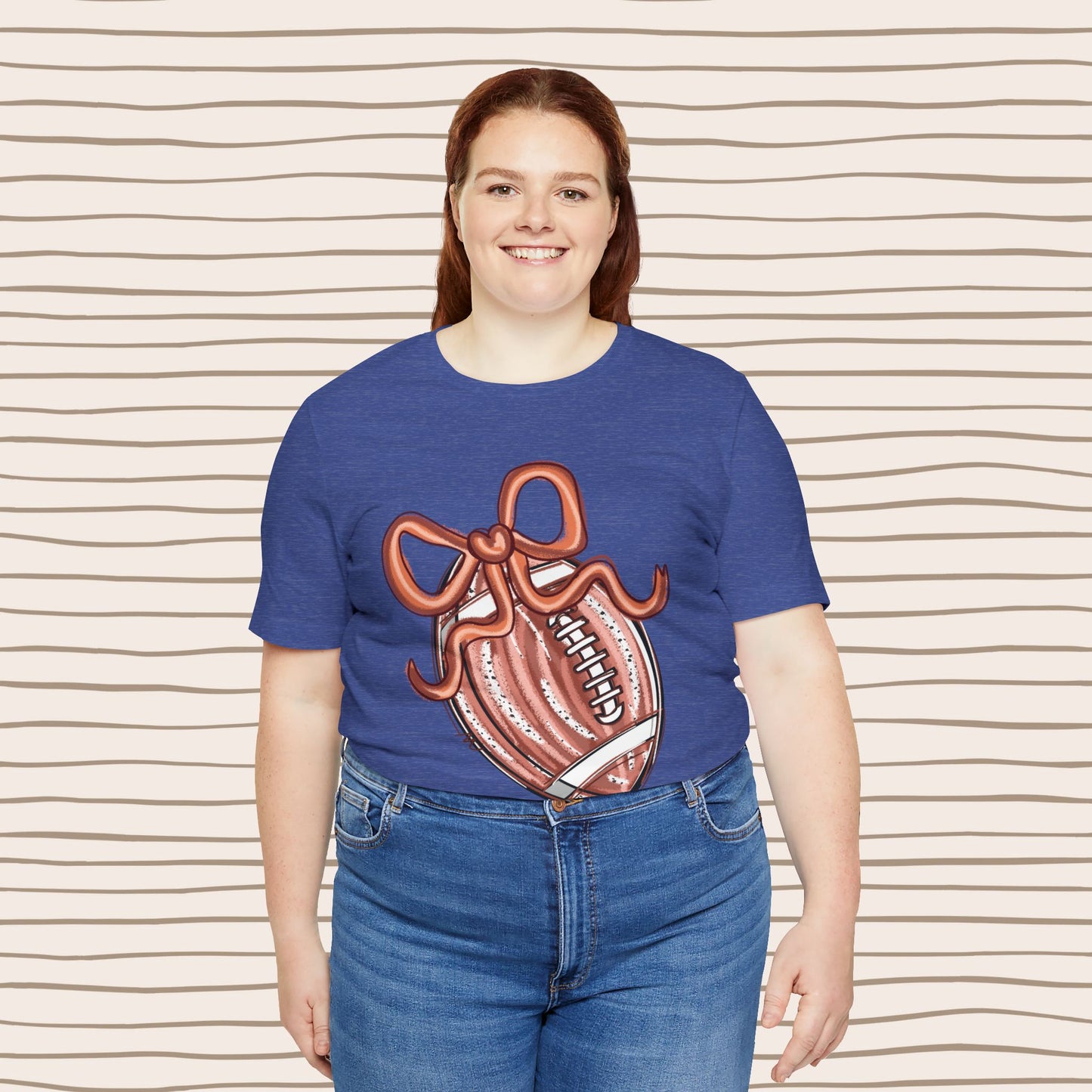 Football Brushstroke Chic