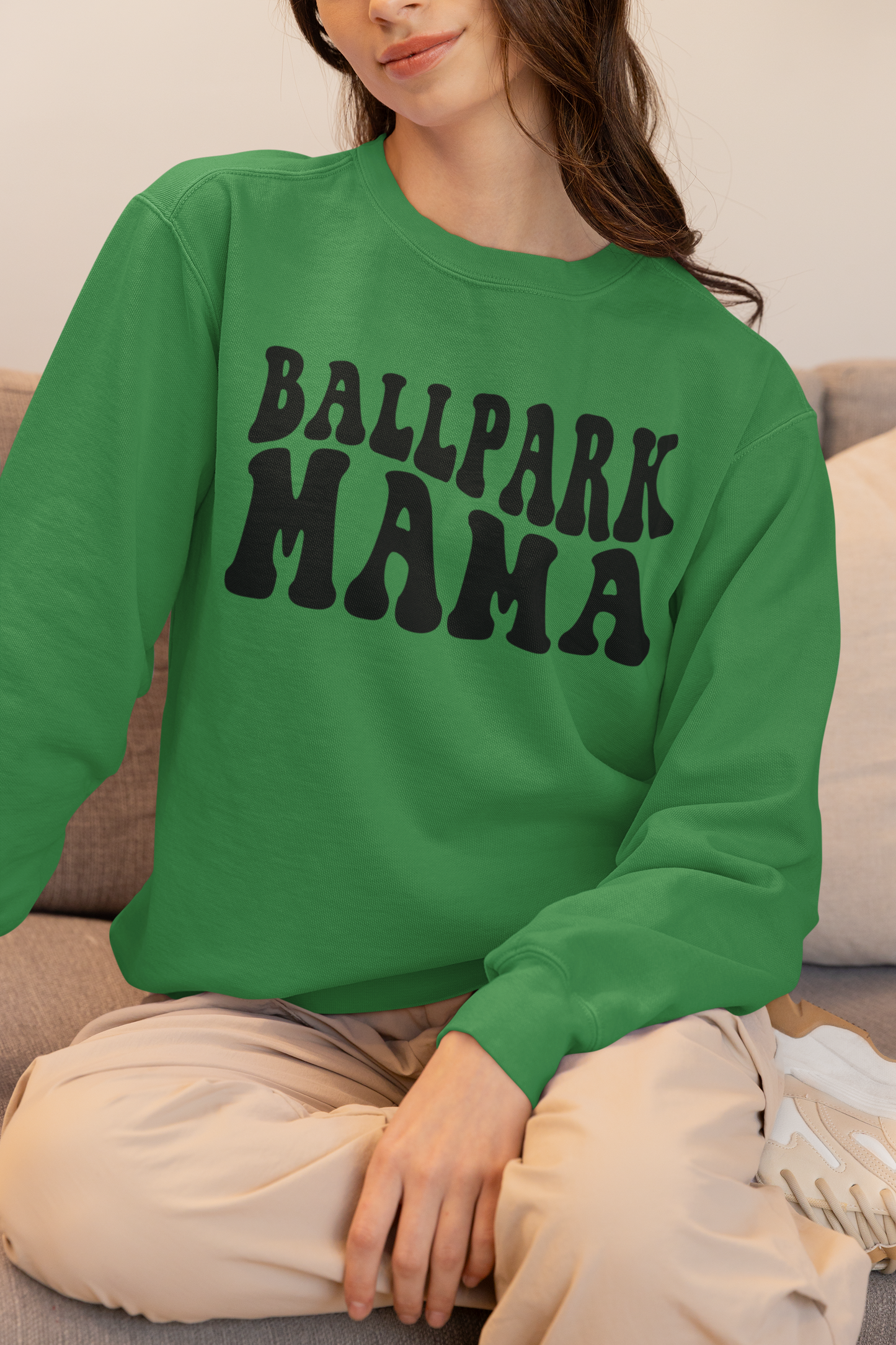 ballpark mama sweatshirt