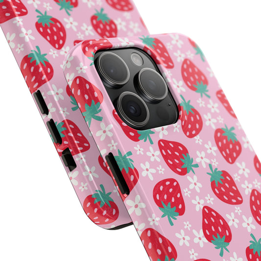 Summer Strawberries Phone Case