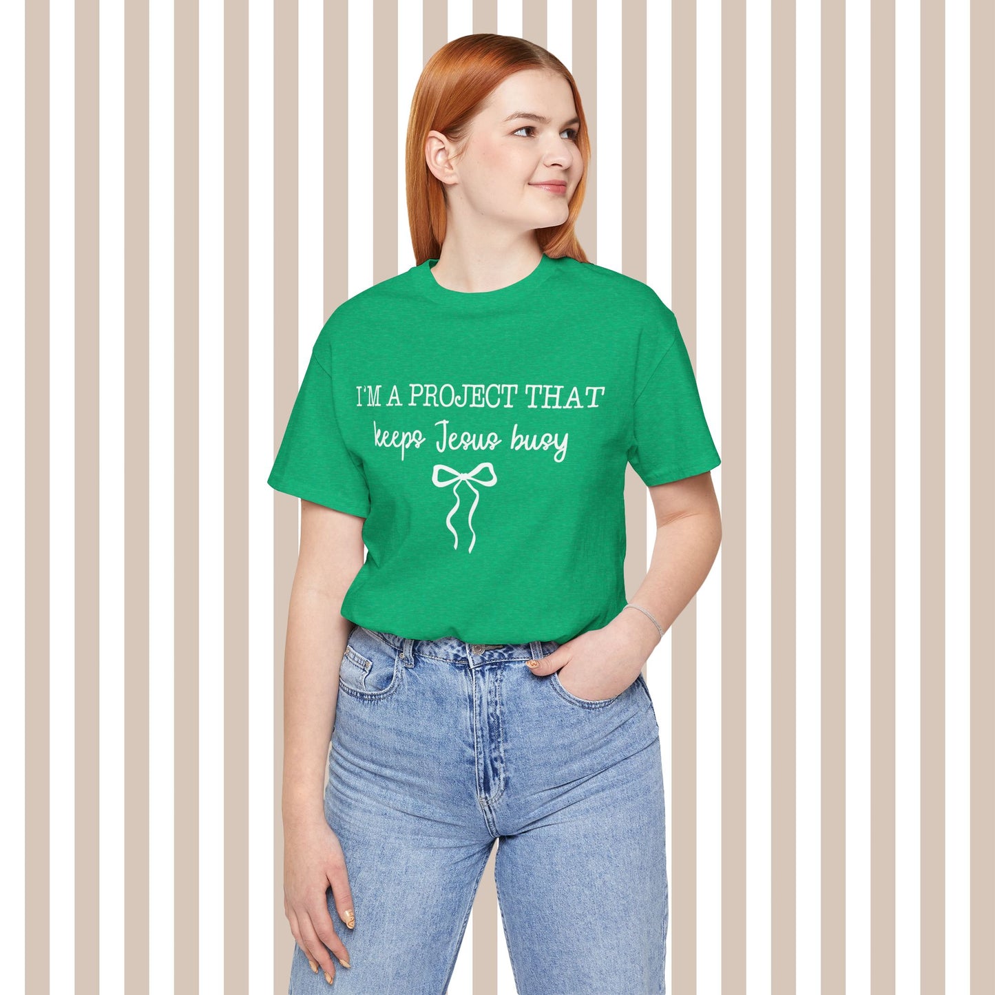 Keeping Jesus Busy Tee