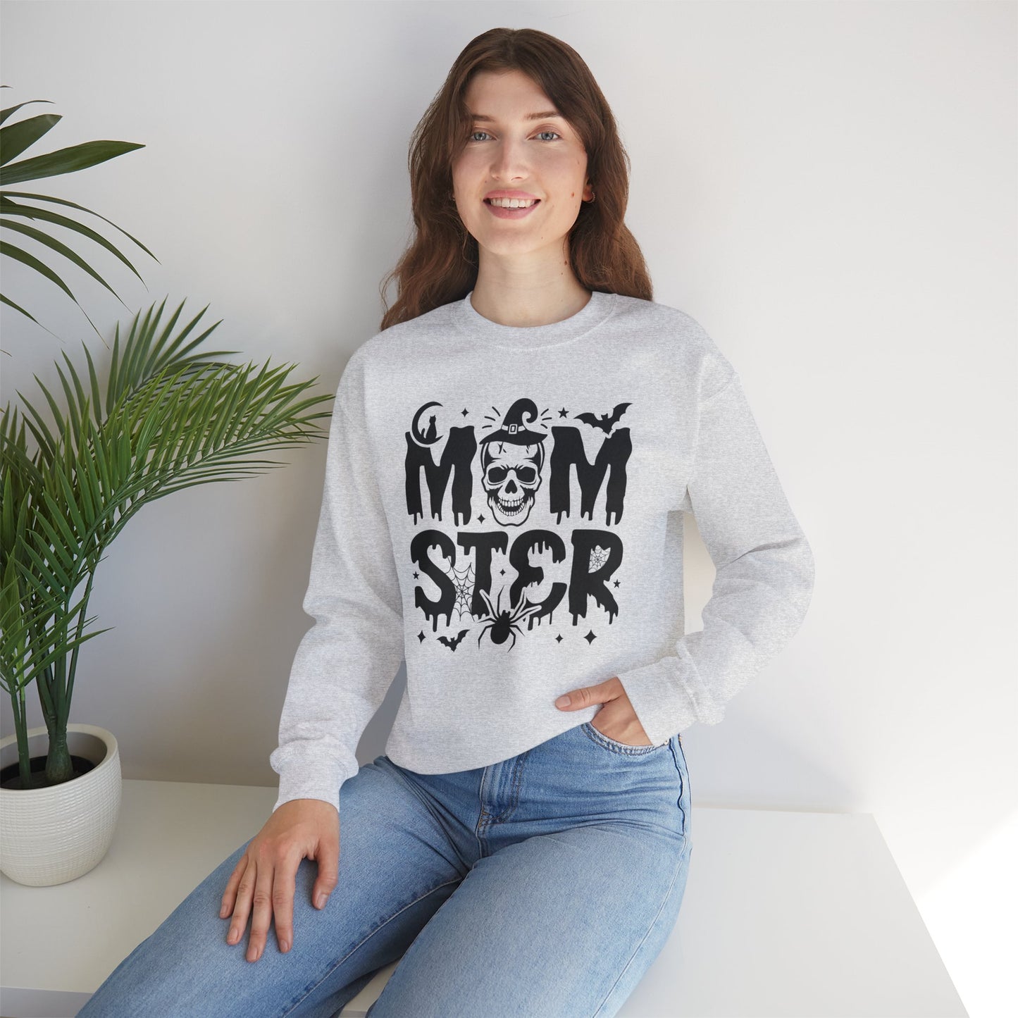 Momster Sweatshirt – Cozy, Cute & Spooky Mama Vibes