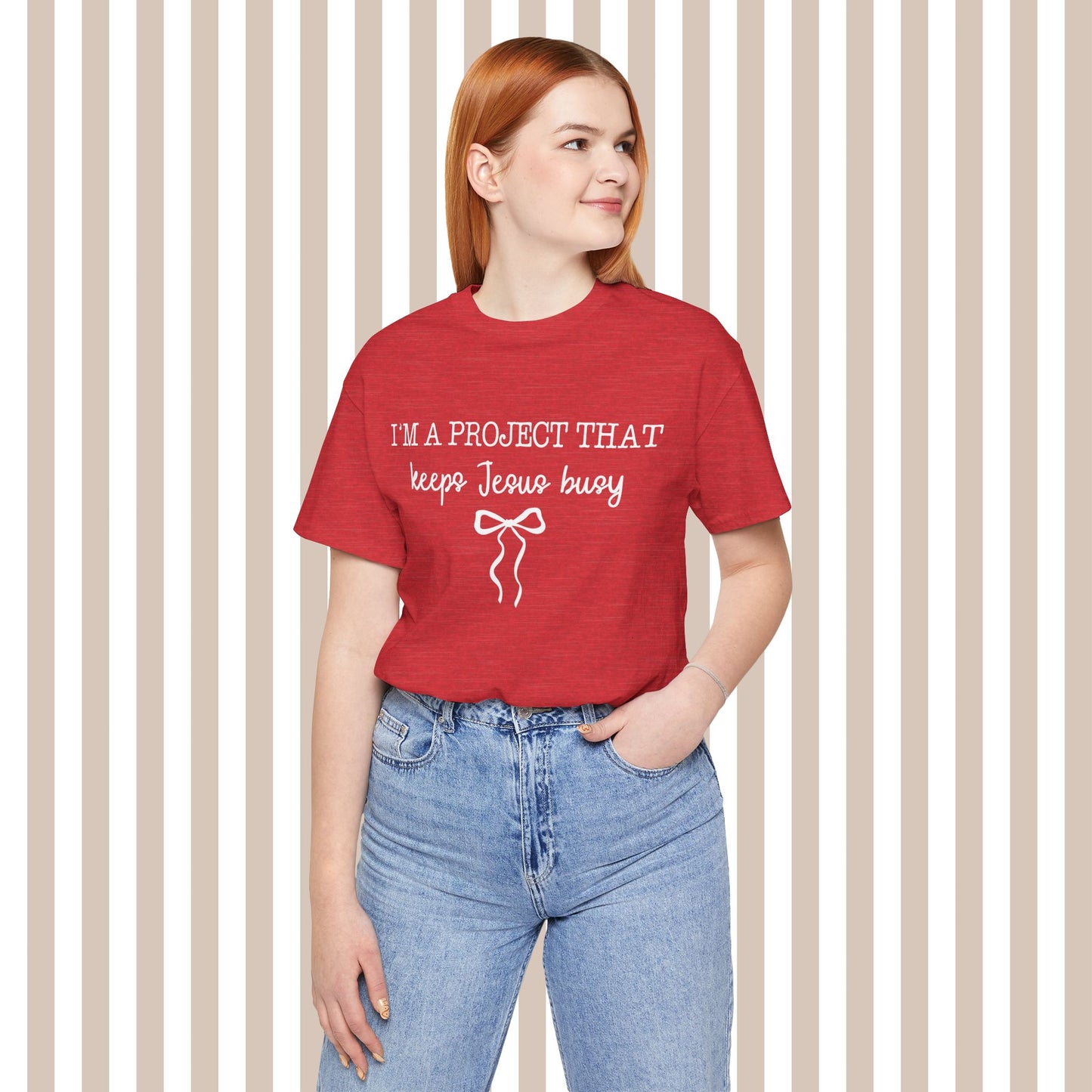 Keeping Jesus Busy Tee