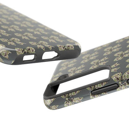 Vintage Camouflage Bow Phone Case