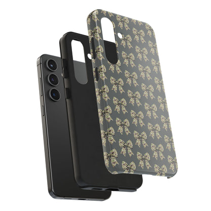 Vintage Camouflage Bow Phone Case
