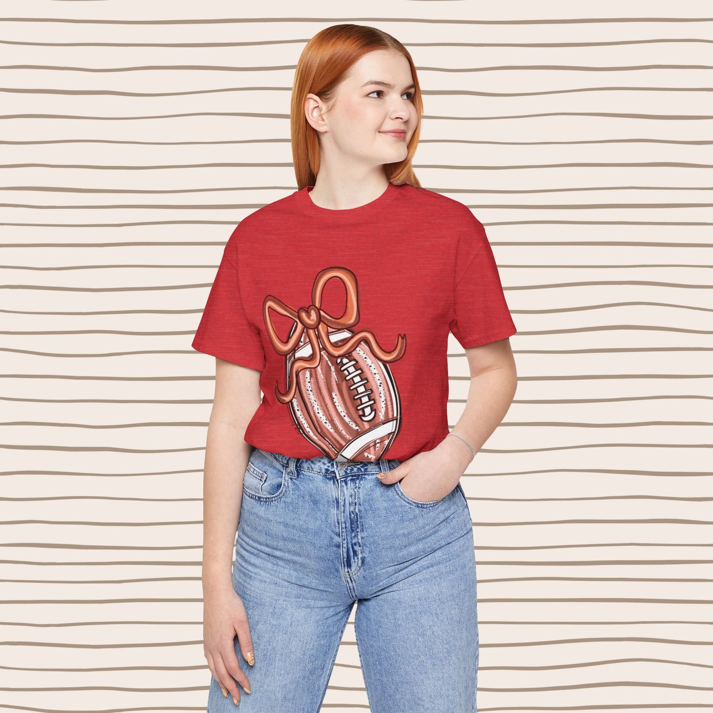 Football Brushstroke Chic