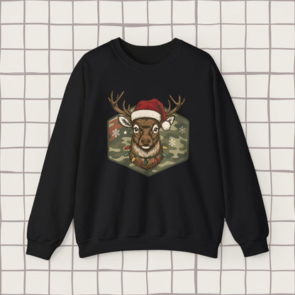 Mens Christmas Deer Sweatshirt