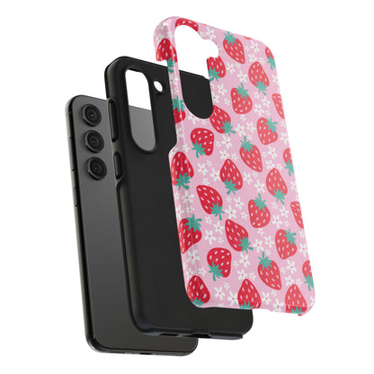 Summer Strawberries Phone Case