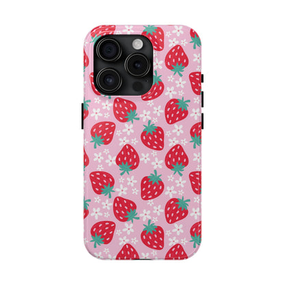 Summer Strawberries Phone Case