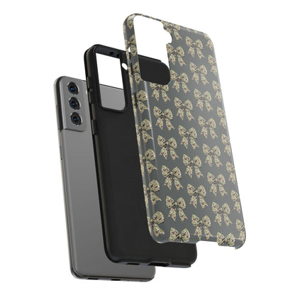 Vintage Camouflage Bow Phone Case