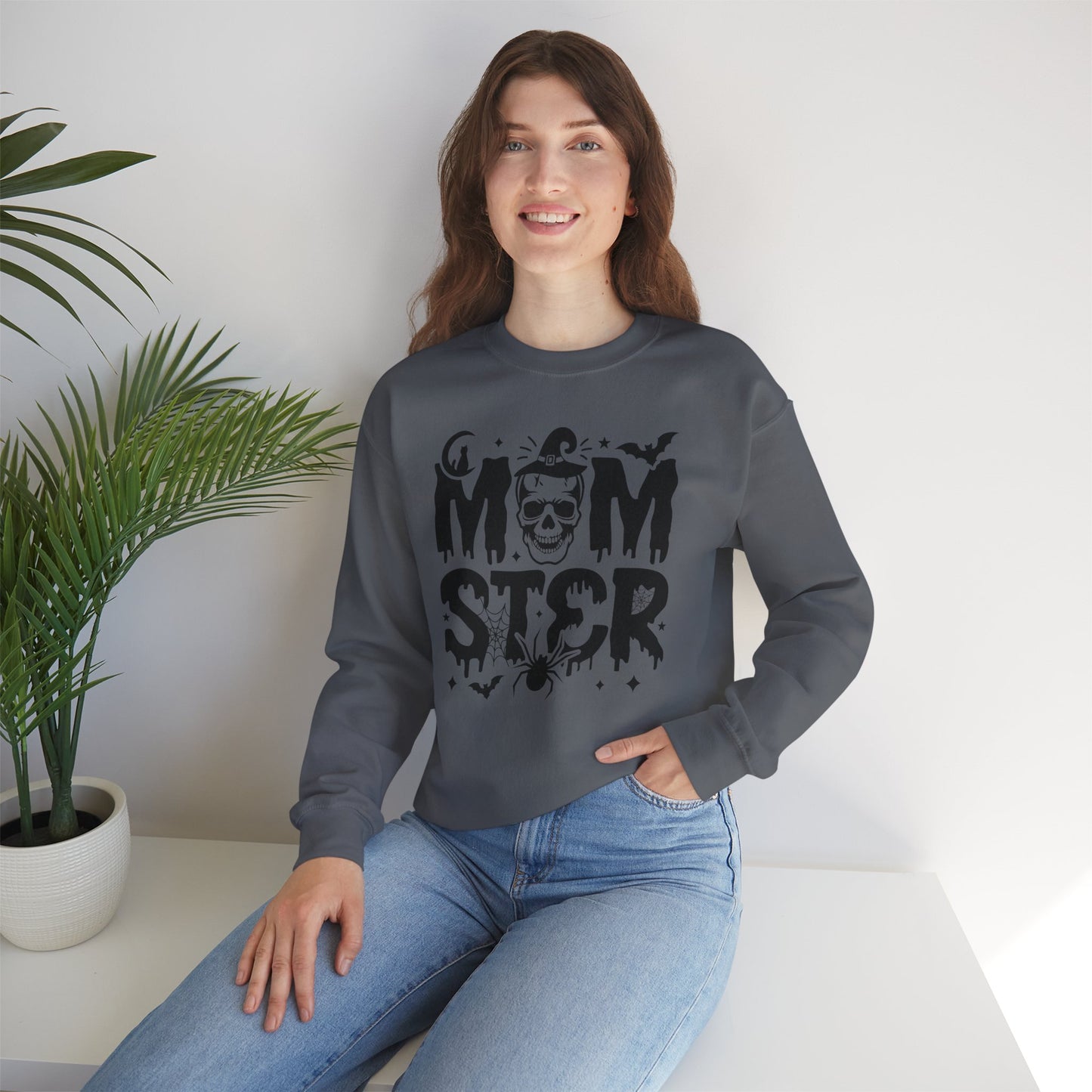 Momster Sweatshirt – Cozy, Cute & Spooky Mama Vibes