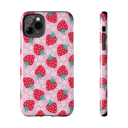 Summer Strawberries Phone Case