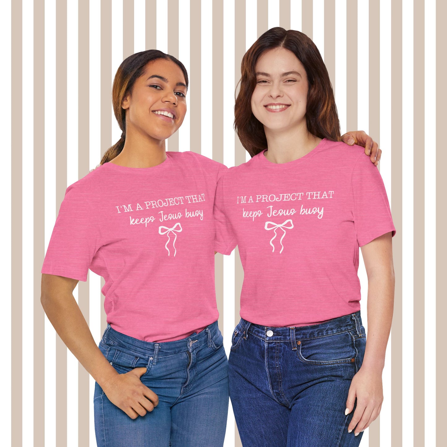 Keeping Jesus Busy Tee