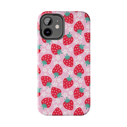 Summer Strawberries Phone Case