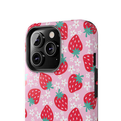 Summer Strawberries Phone Case