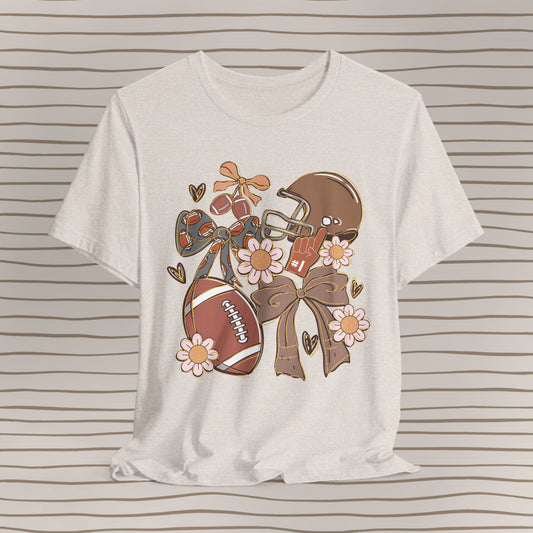 Flower football and bows