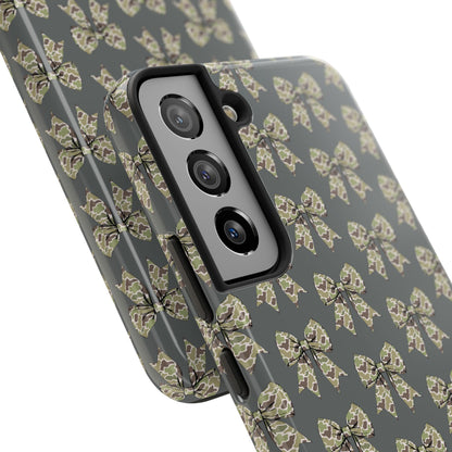 Vintage Camouflage Bow Phone Case