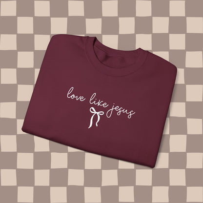 Love like Jesus sweatshirt 🤍
