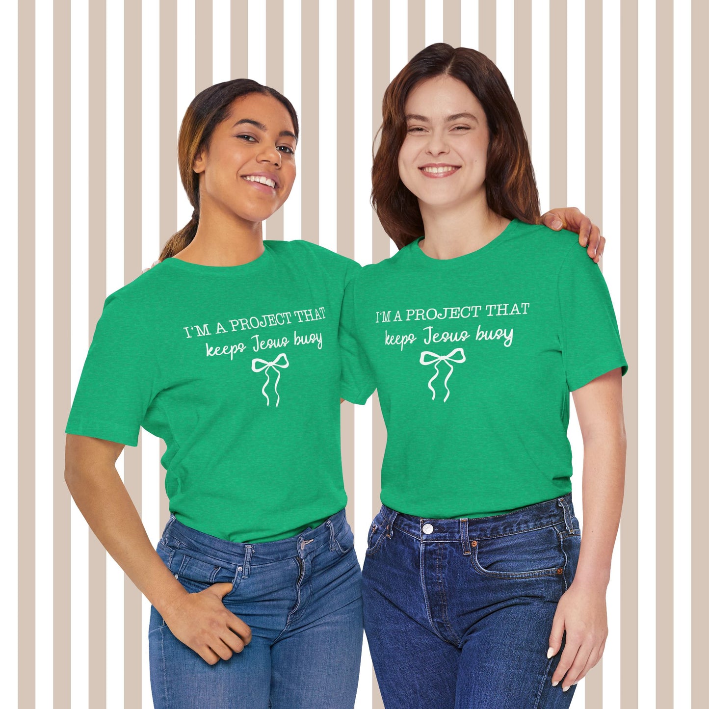 Keeping Jesus Busy Tee