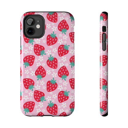 Summer Strawberries Phone Case