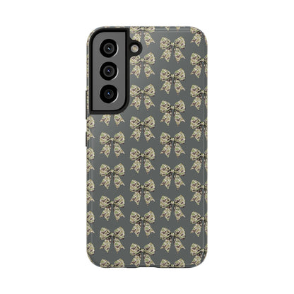 Vintage Camouflage Bow Phone Case