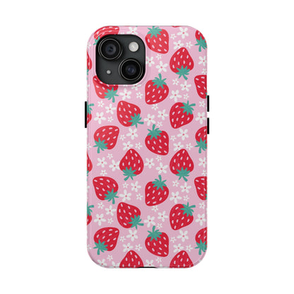 Summer Strawberries Phone Case
