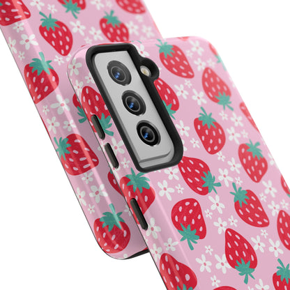 Summer Strawberries Phone Case