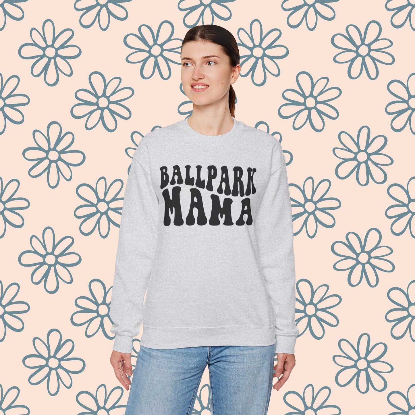 ballpark mama sweatshirt