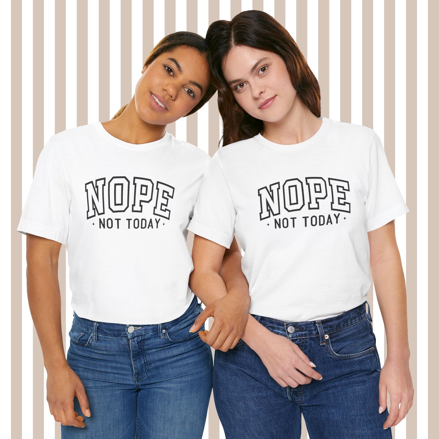 Nope. Not. Today. Tee. ⚡
