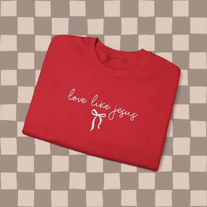 Love like Jesus sweatshirt 🤍