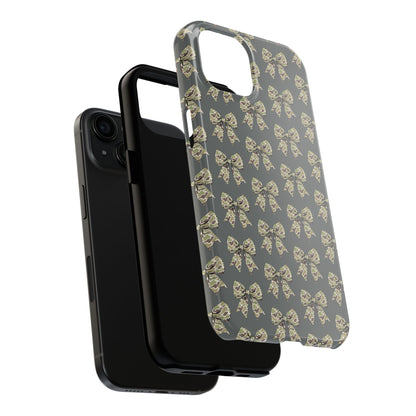 Vintage Camouflage Bow Phone Case
